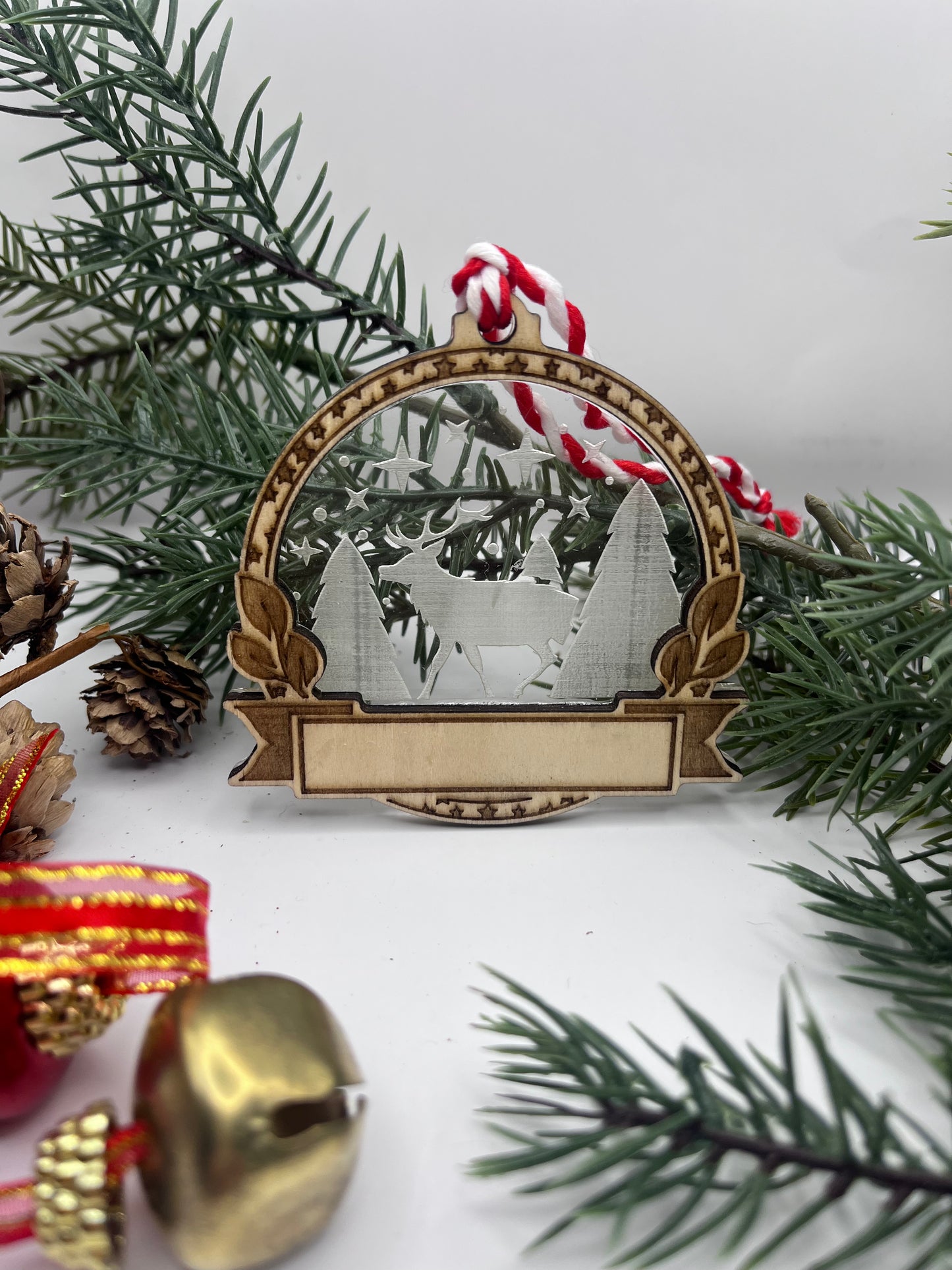 Customizable Snow Globe Ornaments