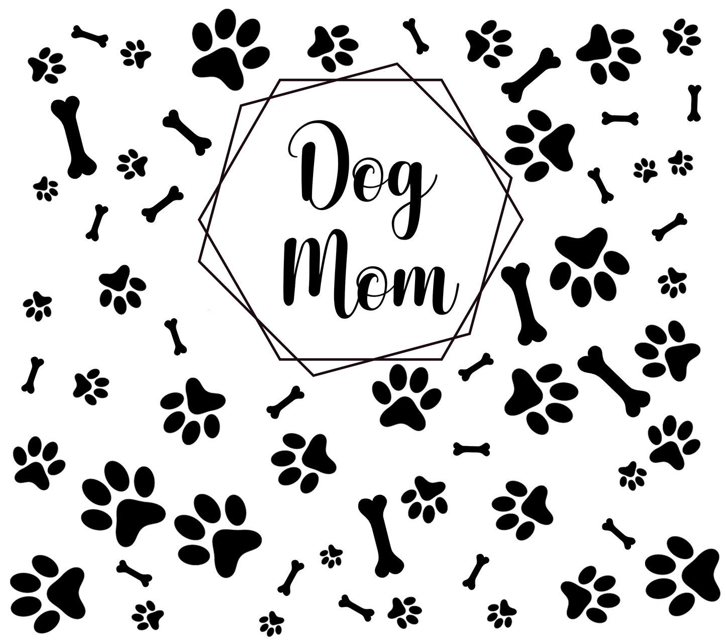 Dog Mom White