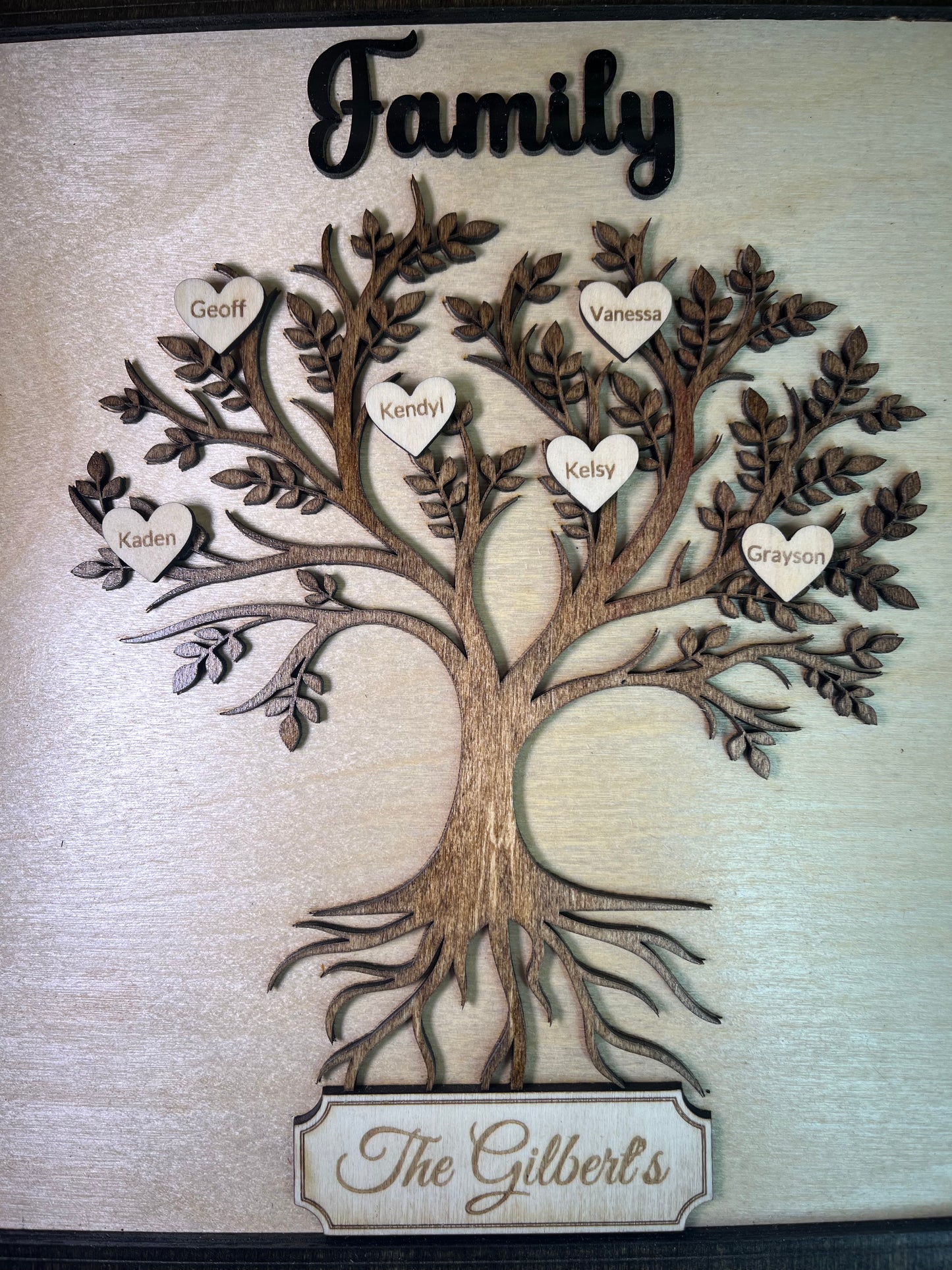 Customized Family Tree