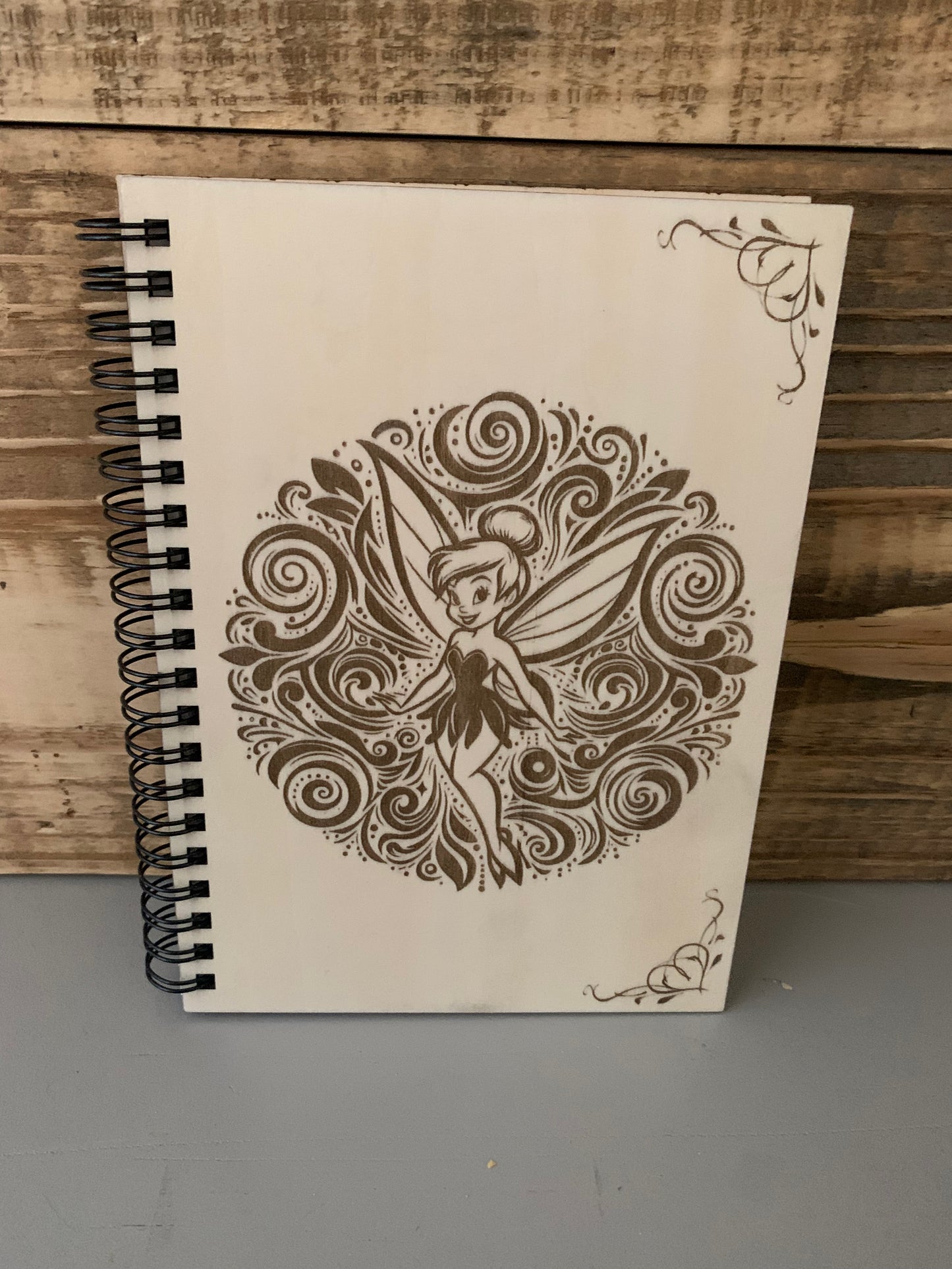 Laser engraved/cut Sketchbook ( Charecter Collection)