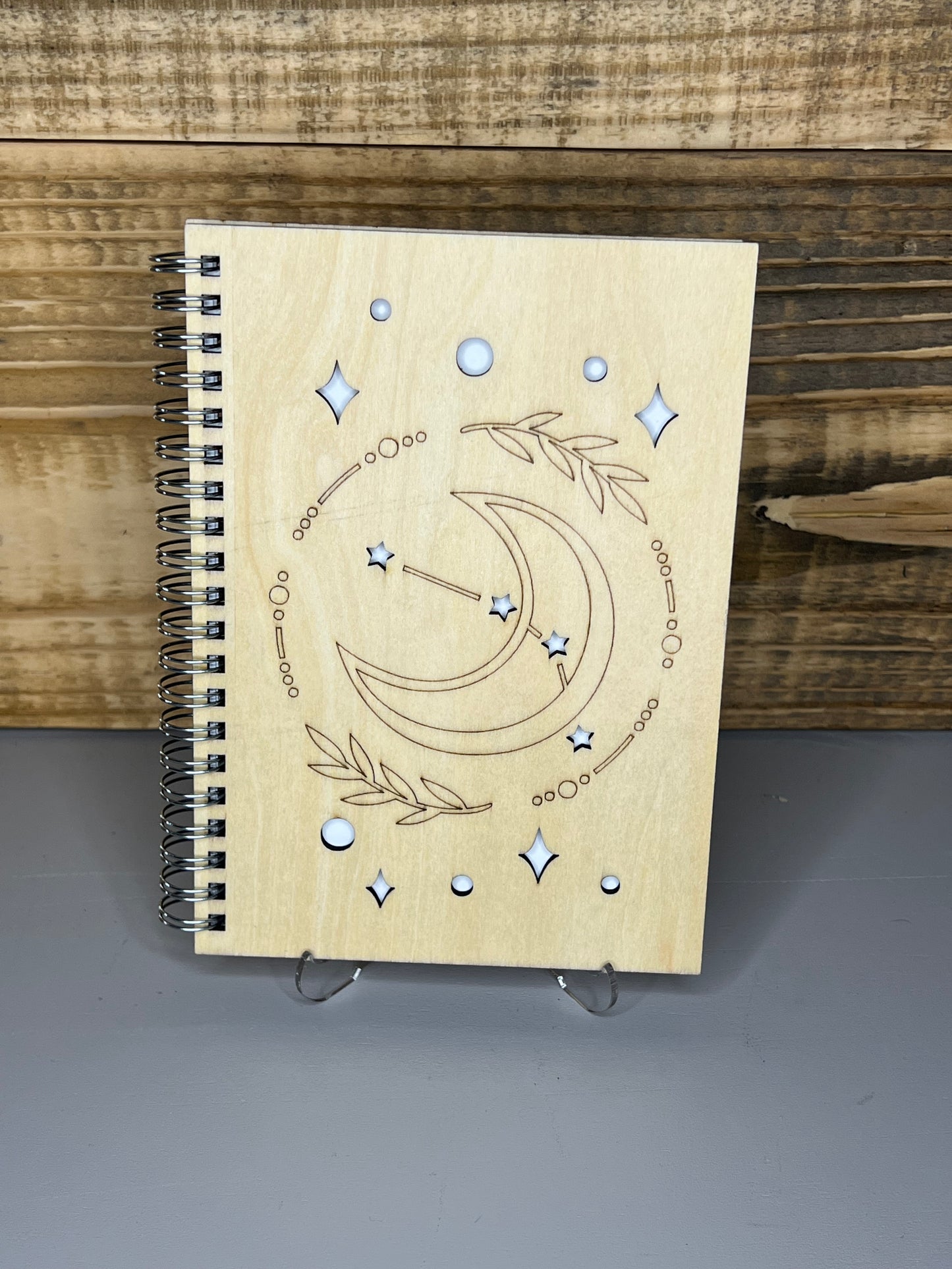 Laser engraved/cut Sketchbook ( Charecter Collection)