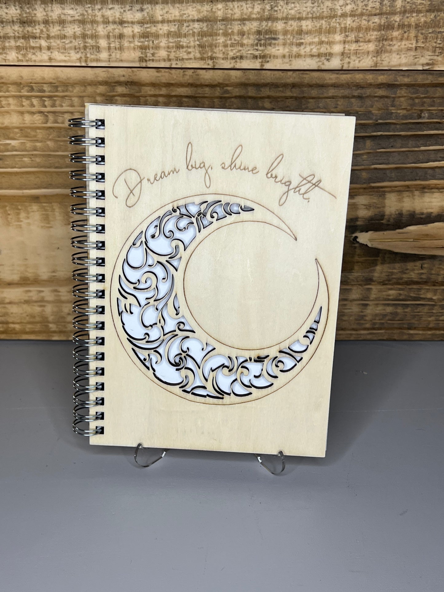 Laser engraved/cut Sketchbook ( Affirmation Collection)