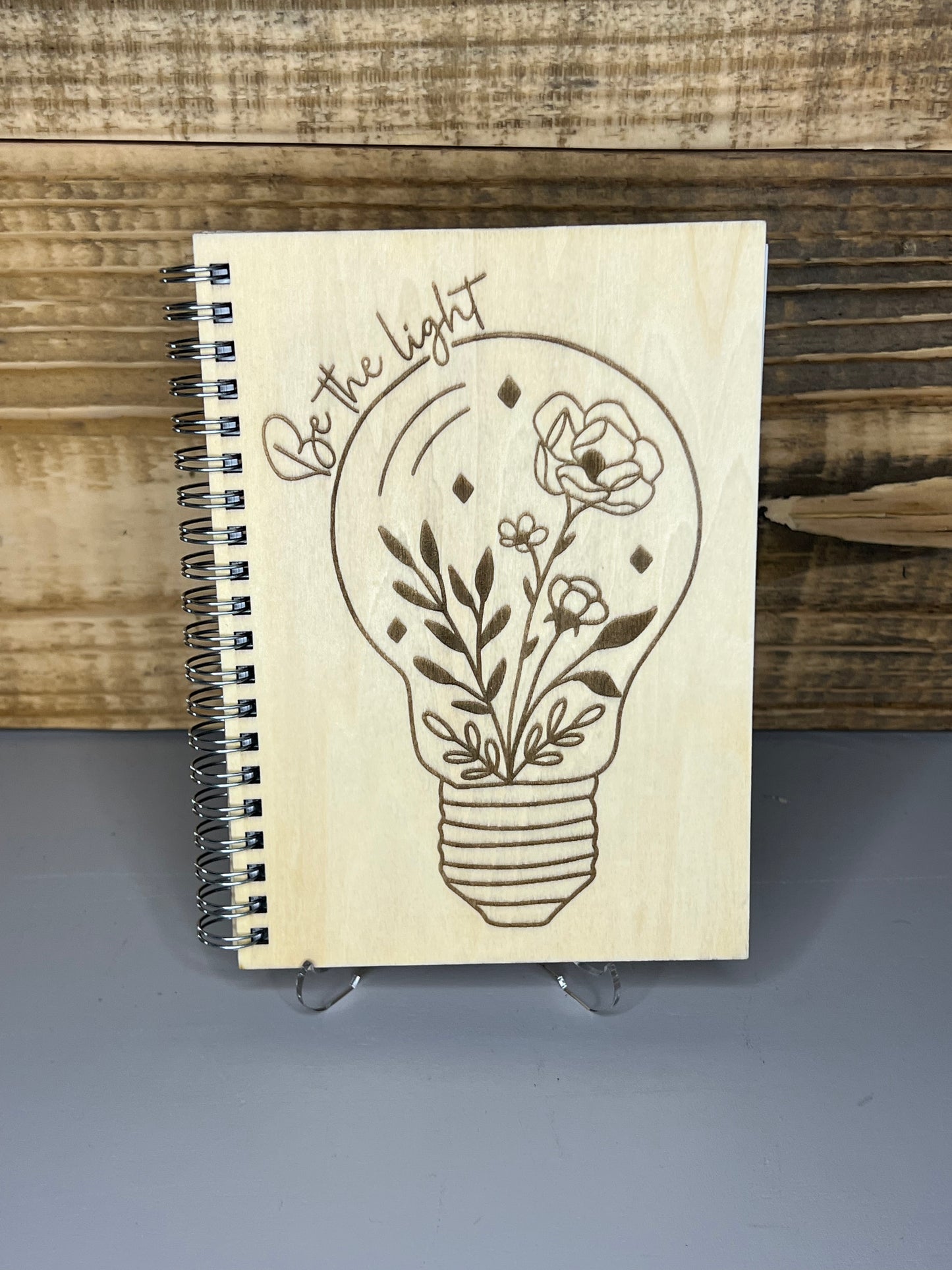 Laser engraved/cut Sketchbook ( Affirmation Collection)