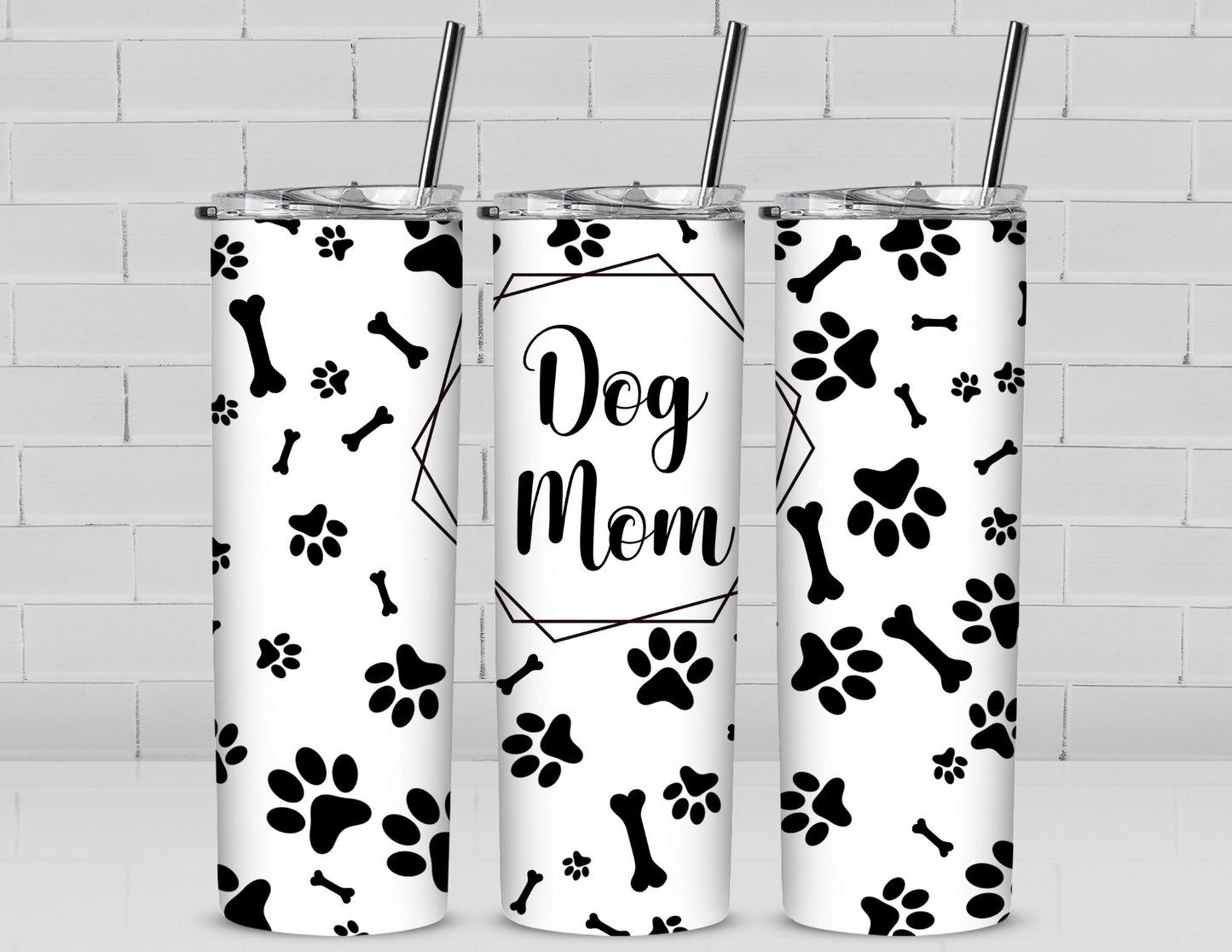 Dog Mom White