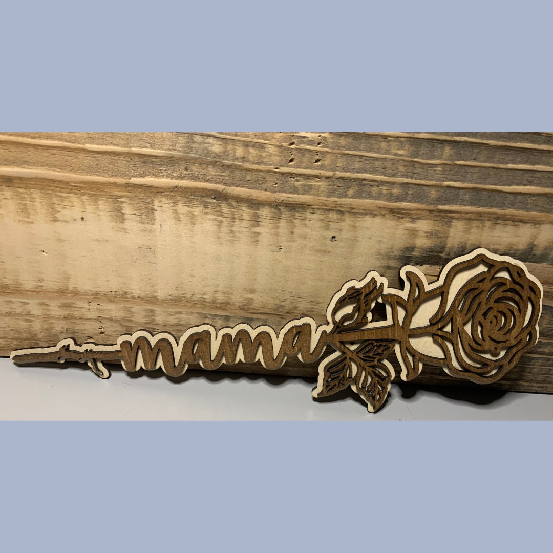 Wooden Forever Rose
