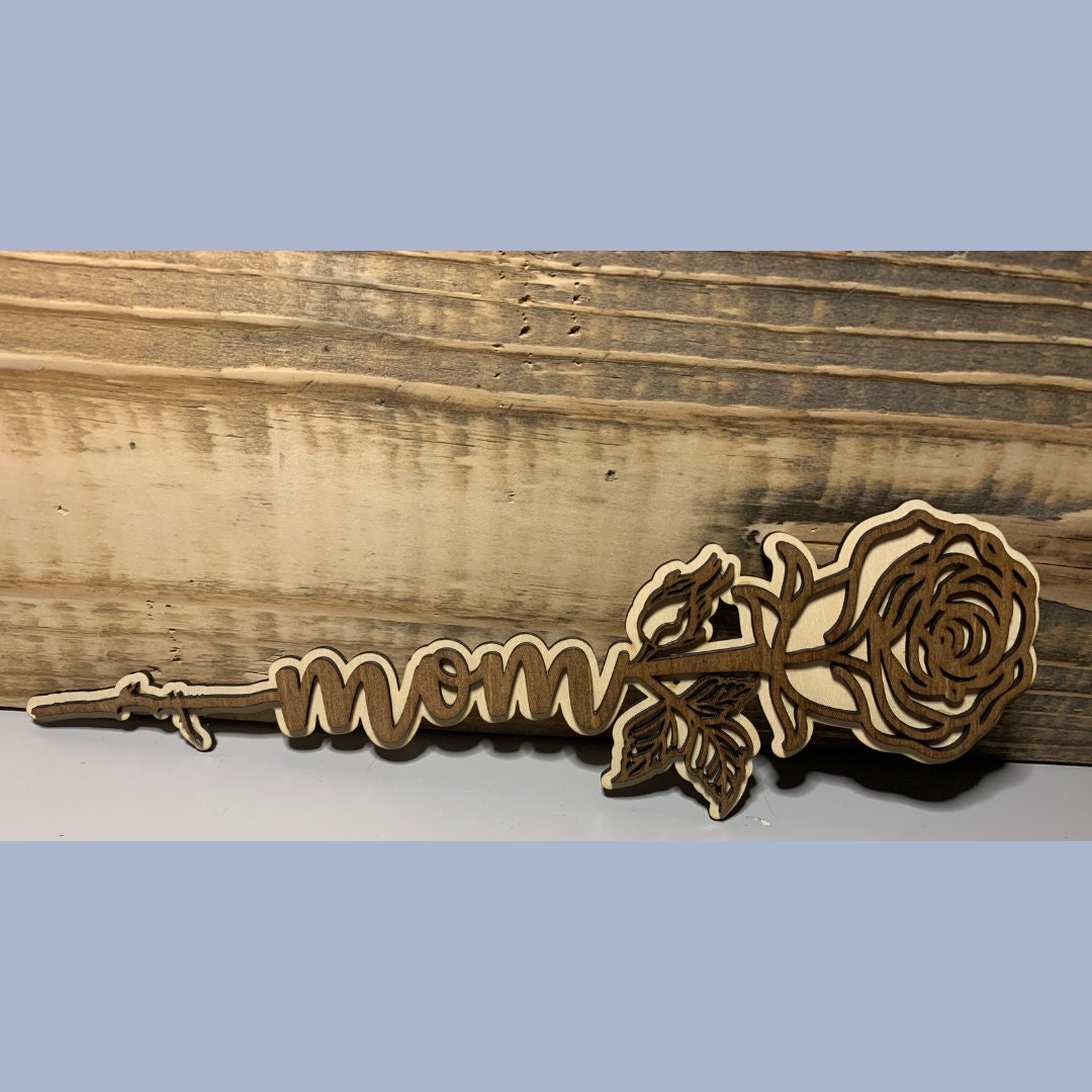 Wooden Forever Rose