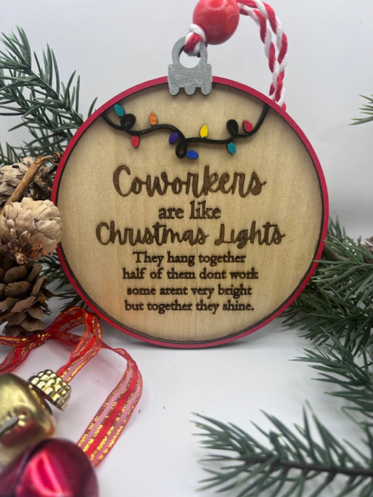 CoWorkers Christmas Ornament