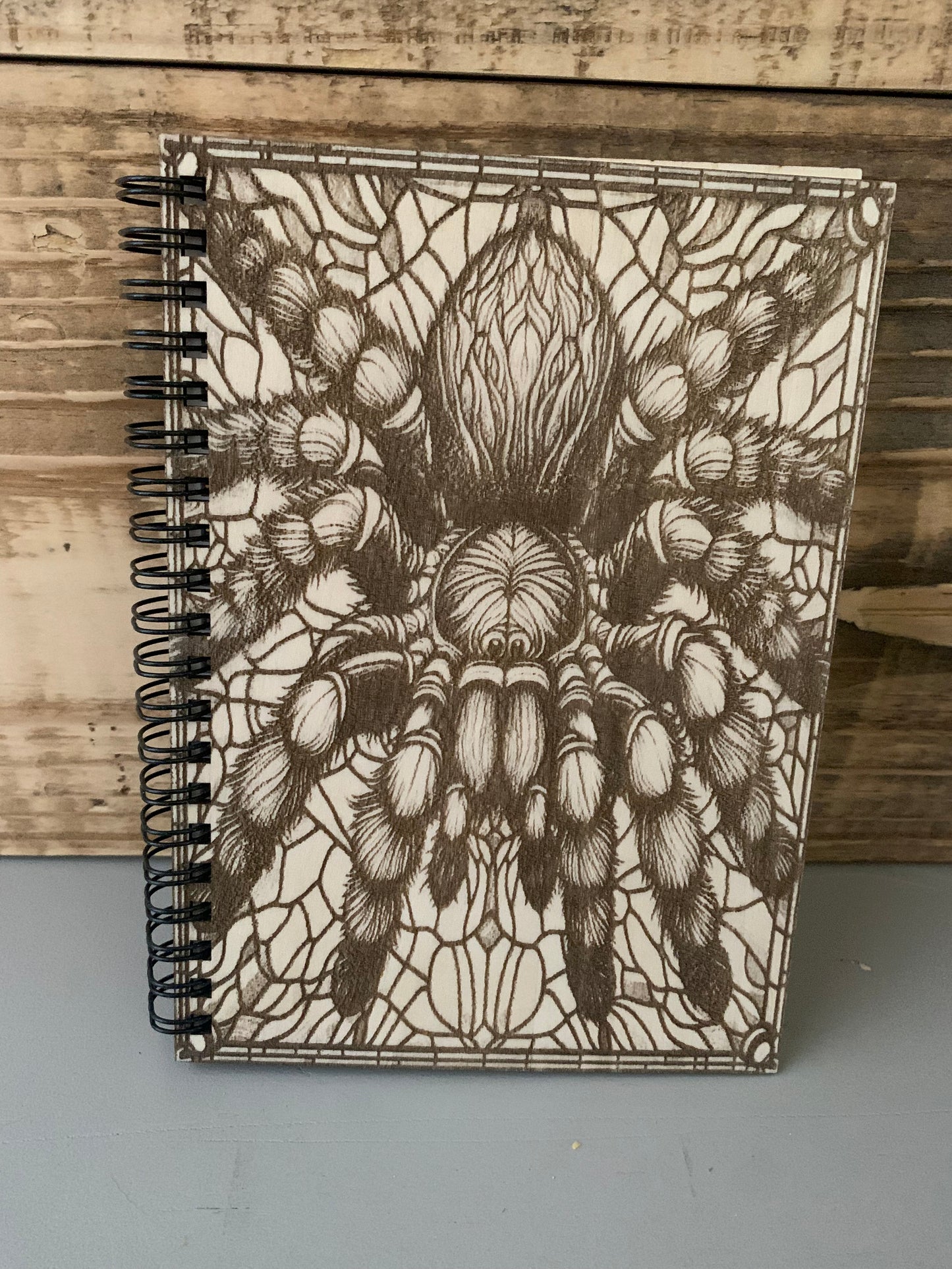 Laser engraved/cut Sketchbook ( Charecter Collection)