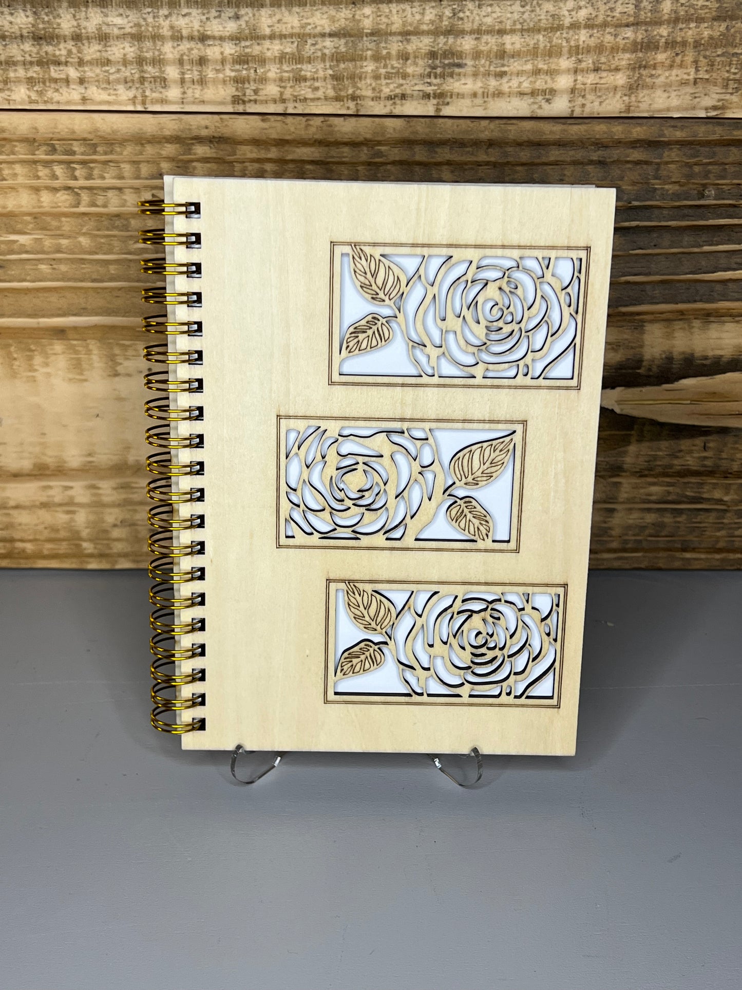 Laser engraved/cut Sketchbook ( Charecter Collection)