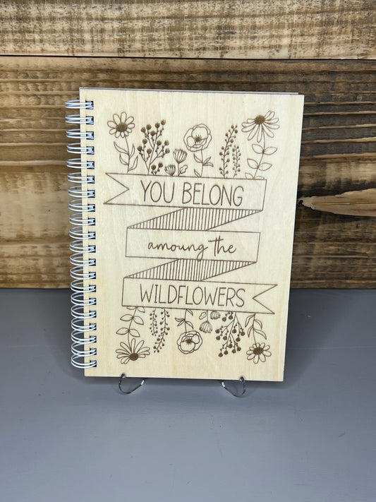 Laser engraved/cut Sketchbook ( Affirmation Collection)