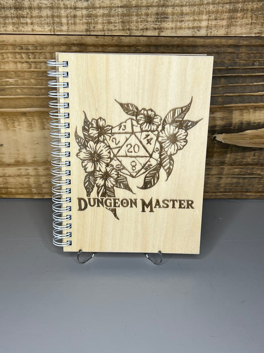 Laser engraved/cut Sketchbook ( D&D Collection)