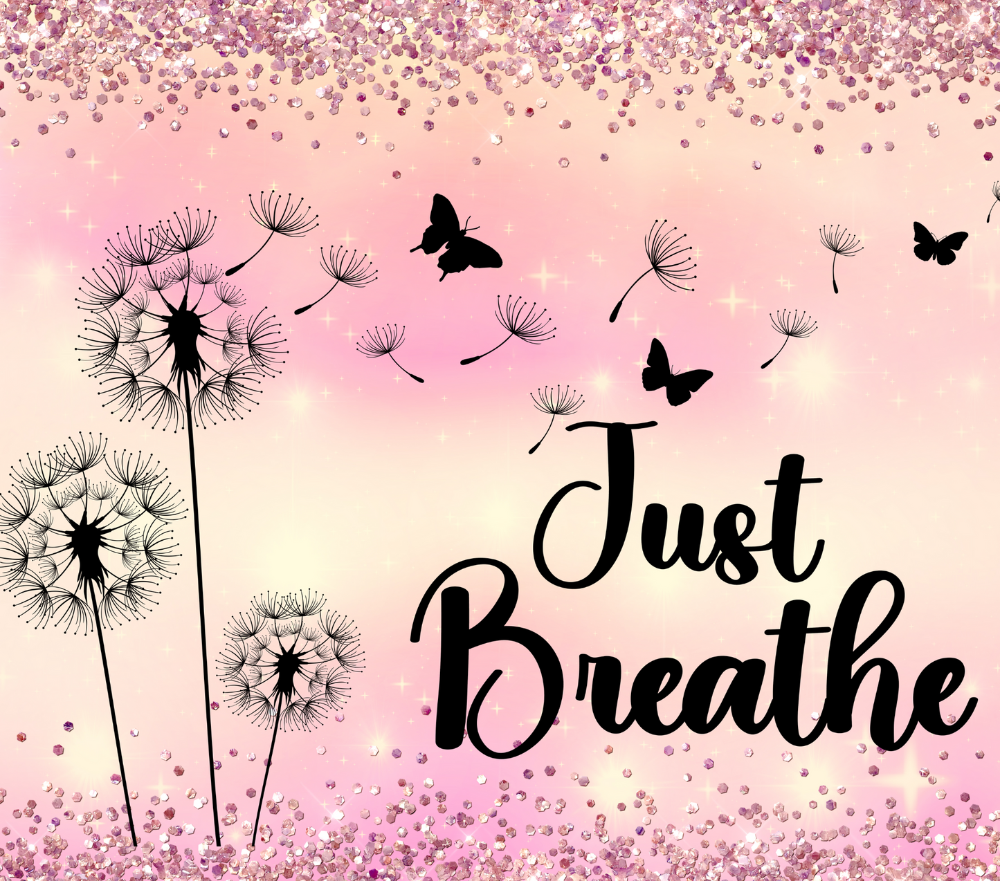 Just Breathe Tumbler